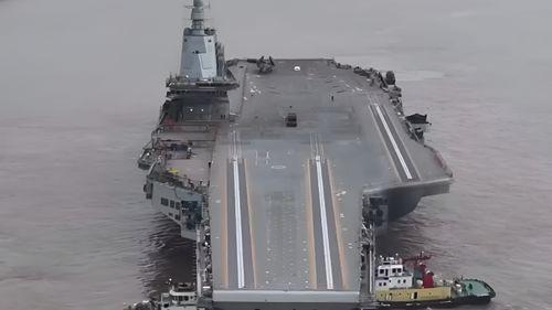 国产航母挂盾视频,揭秘我国航母防御系统